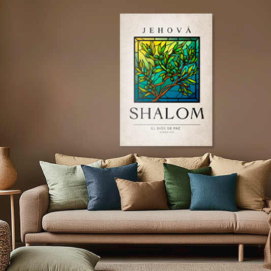 JEHOVAH IS (SHALOM) DECORATIVE PICTURE