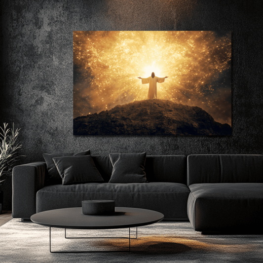 HORIZONS OF FAITH (JOHN 8:12) DECORATIVE PICTURE