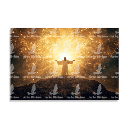 HORIZONS OF FAITH (JOHN 8:12) DECORATIVE PICTURE