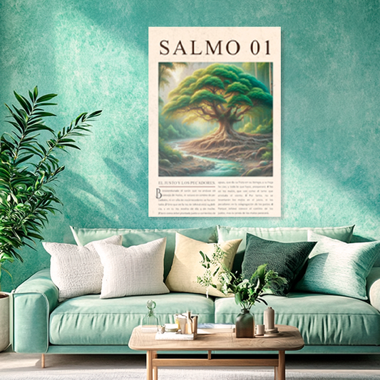 GOOD NEWS (PSALM 01) DECORATIVE PICTURE