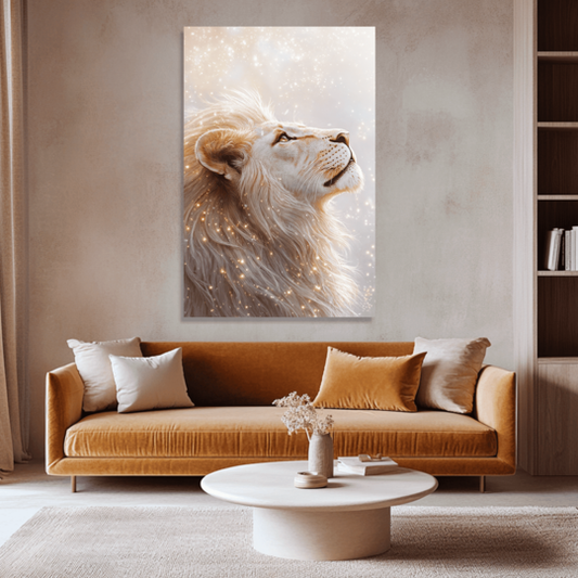 HEAVENLY MAJESTY (LION OF JUDAH) DECORATIVE PAINTING