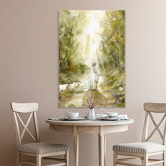 GUIDING LIGHT (PSALM 23) DECORATIVE PICTURE