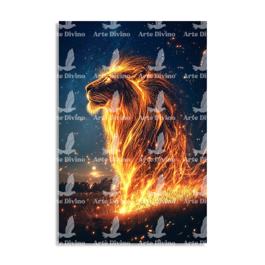 THE SPIRIT OF GOD (LION OF JUDAH) DECORATIVE PICTURE