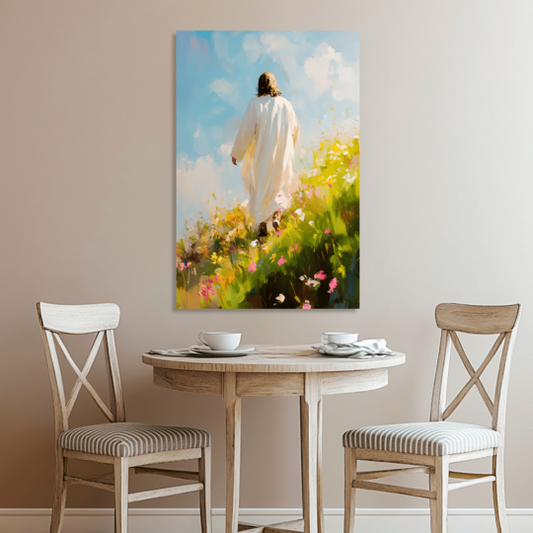 CHRIST COMES (JESUS) DECORATIVE PICTURE