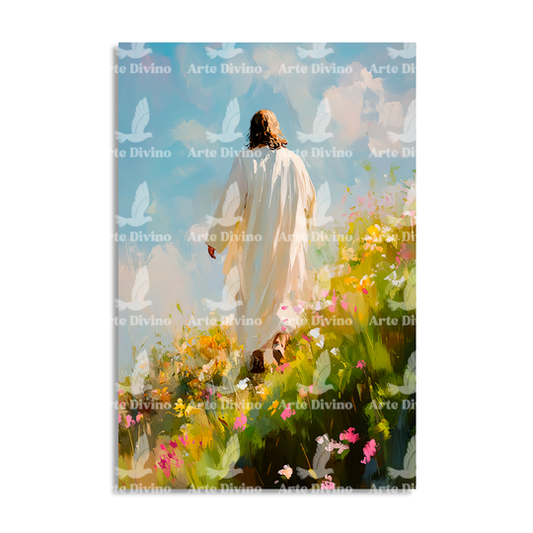 CHRIST COMES (JESUS) DECORATIVE PICTURE