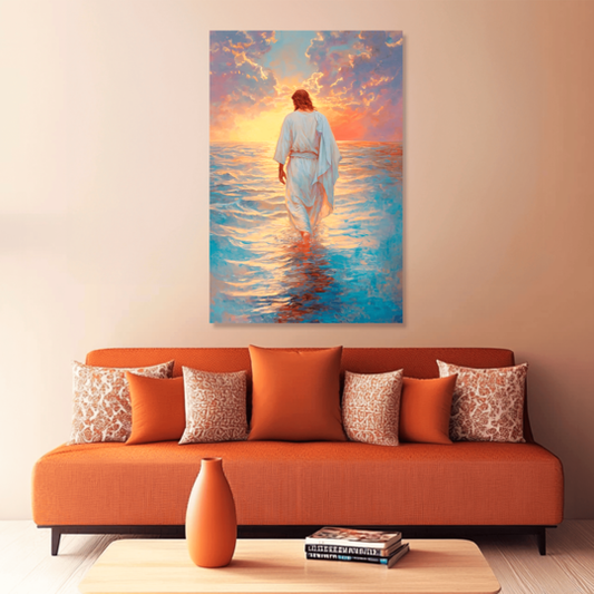ROAD OF HOPE (MATTHEW 14:25-31) DECORATIVE PICTURE