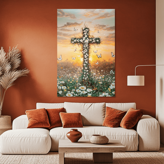 NEW LIFE (MATTHEW 16:24) DECORATIVE PICTURE