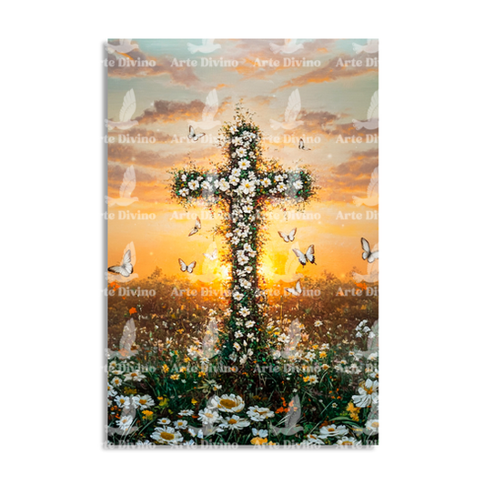 NEW LIFE (MATTHEW 16:24) DECORATIVE PICTURE