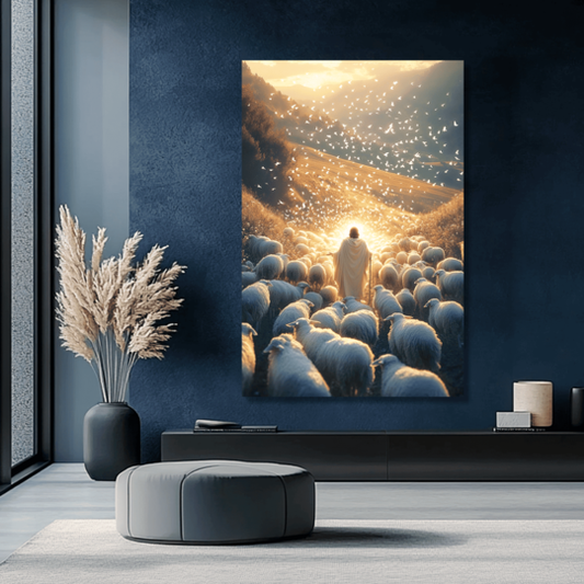 PATH OF LIGHT (PSALM 23) DECORATIVE PICTURE