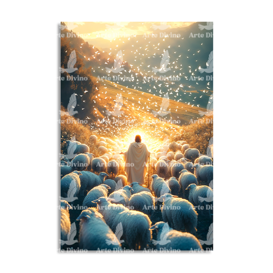 PATH OF LIGHT (PSALM 23) DECORATIVE PICTURE