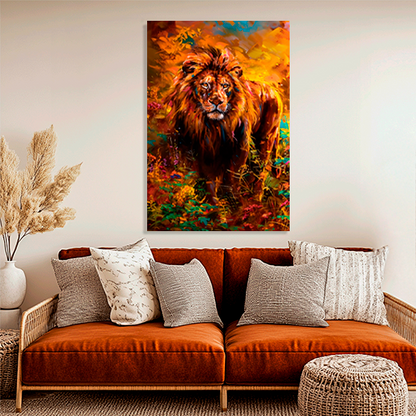EL LEÓN DE LA TRIBU (LEÓN DE JUDÁ) CUADRO DECORATIVO