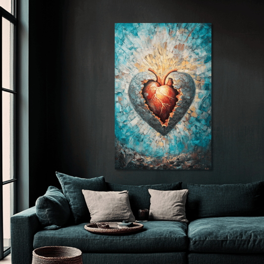 RENEW MY HEART (EZEKIEL 36:26) DECORATIVE PICTURE