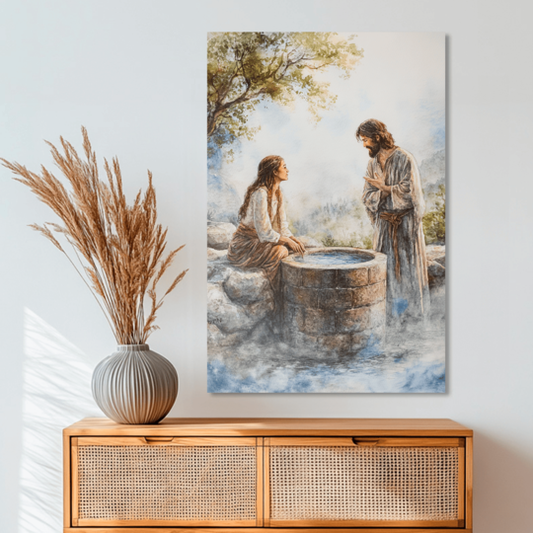 WATER OF LIFE (JOHN 4:1-42) DECORATIVE PICTURE