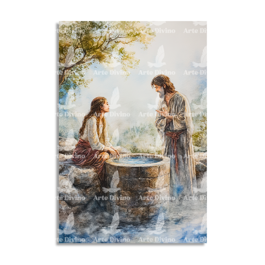 WATER OF LIFE (JOHN 4:1-42) DECORATIVE PICTURE