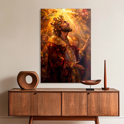 CORONA GLORIA (SALMO 21) CUADRO DECORATIVO