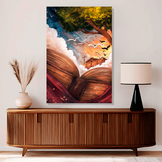 THE FLOOD AND THE PROMISE (GENESIS 7:1-24) DECORATIVE PICTURE