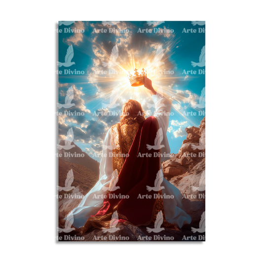 LIGHT OF SURRENDER (1 KINGS 9:1-9) DECORATIVE PICTURE