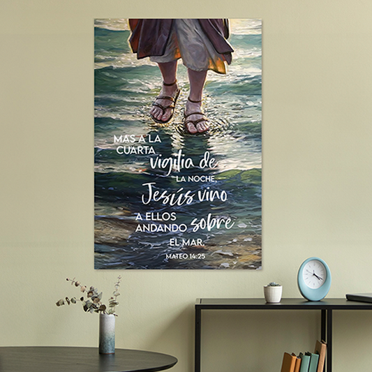 WALKING ON THE SEA (MATTHEW 14:25-31) DECORATIVE PICTURE