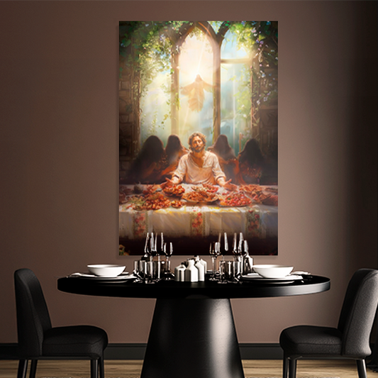 HEAVENLY BANQUET (PSALM 23:5) DECORATIVE PICTURE