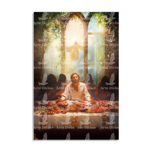 HEAVENLY BANQUET (PSALM 23:5) DECORATIVE PICTURE