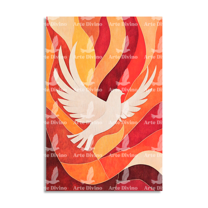 FIRE OF THE SPIRIT (HOLY SPIRIT) DECORATIVE PICTURE