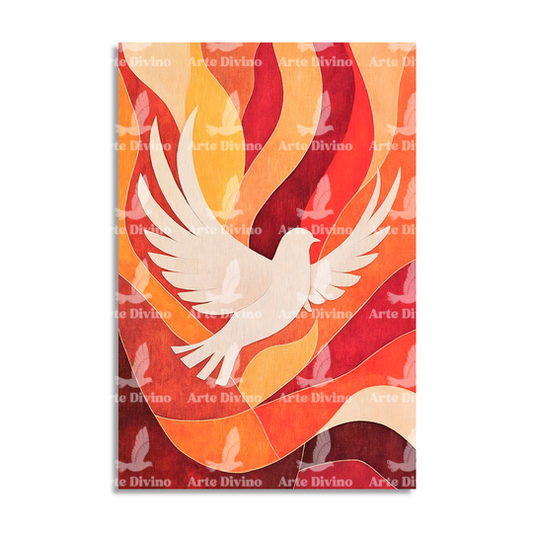 FIRE OF THE SPIRIT (HOLY SPIRIT) DECORATIVE PICTURE