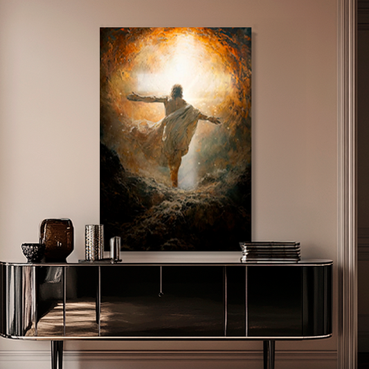 GOD IS THE LIGHT (1 JOHN 1:5) DECORATIVE PICTURE