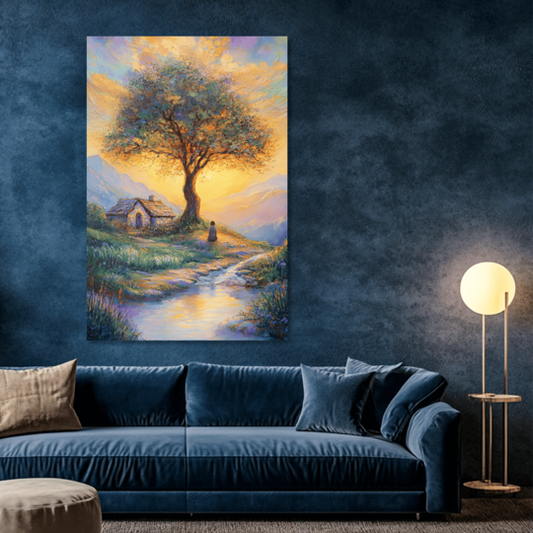 REST IN GOD (PSALM 91) DECORATIVE PICTURE