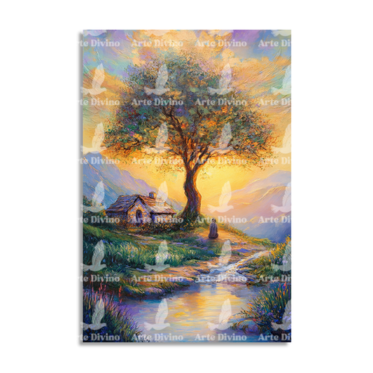 REST IN GOD (PSALM 91) DECORATIVE PICTURE