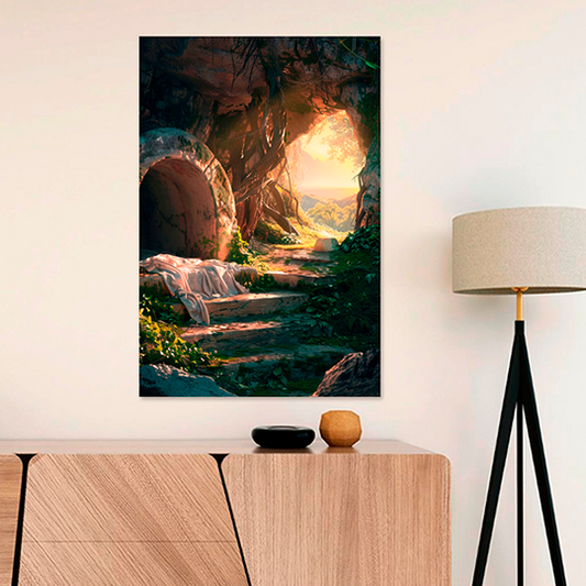HE HAS RISEN (MATTHEW 28:6) DECORATIVE PICTURE