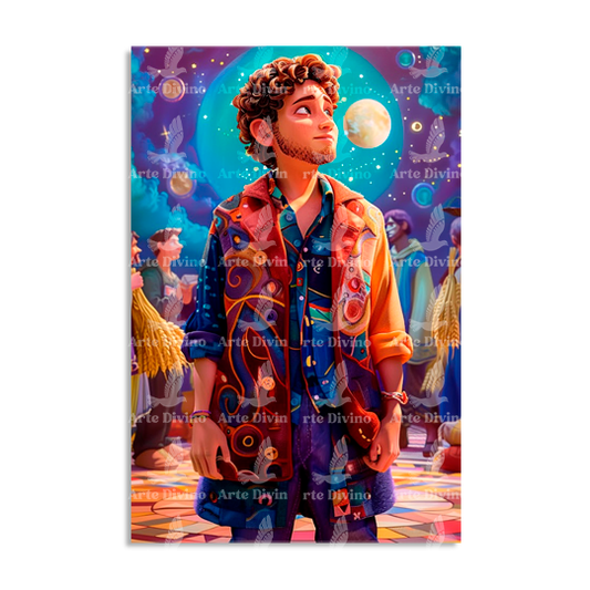 JOSEPH THE DREAMER (GENESIS 37:3-6) DECORATIVE PICTURE