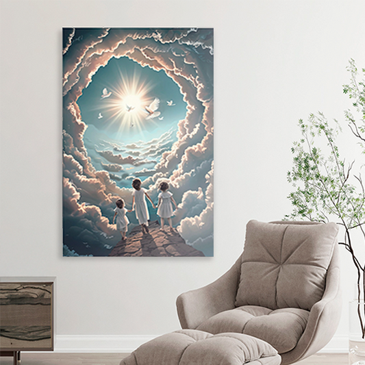 INNOCENCE OF GOD (MATTHEW 19:14) DECORATIVE PICTURE