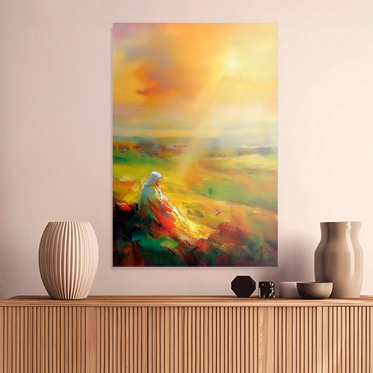 CONTEMPLATING (PSALM 19:1-2) DECORATIVE PICTURE