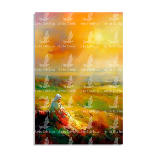 CONTEMPLATING (PSALM 19:1-2) DECORATIVE PICTURE