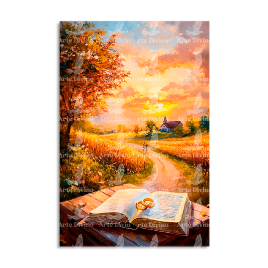 SACRED COVENANT (ECCLESIASTES 4:12) DECORATIVE PICTURE