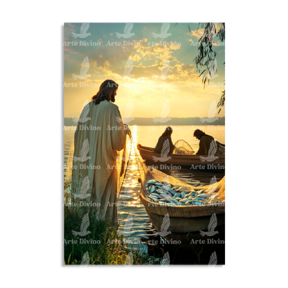 I TRUST IN GOD (LUKE 5:2-11) DECORATIVE PICTURE