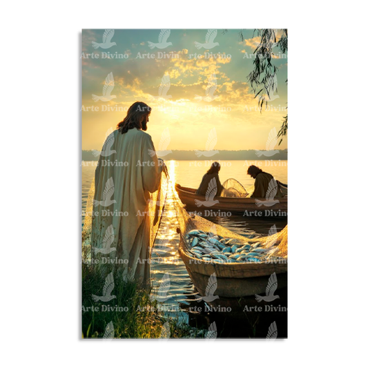 I TRUST IN GOD (LUKE 5:2-11) DECORATIVE PICTURE