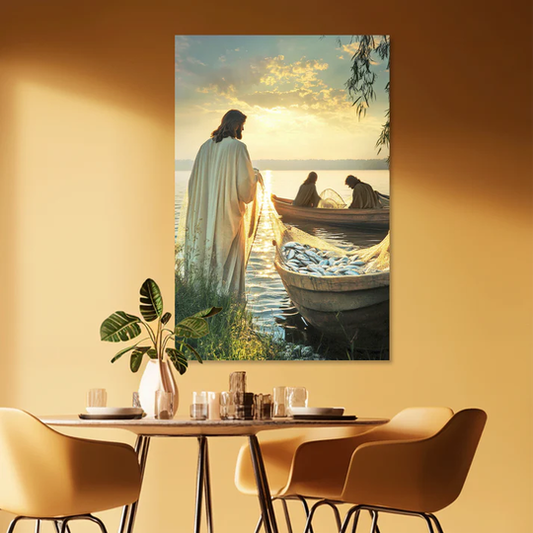 I TRUST IN GOD (LUKE 5:2-11) DECORATIVE PICTURE