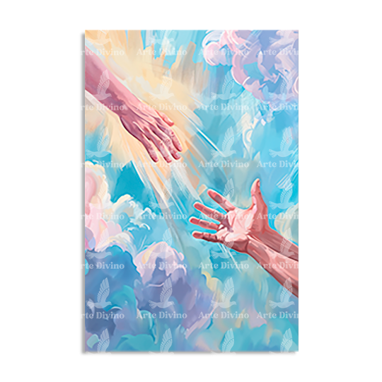 DIVINE CONNECTION (PSALM 143:6) DECORATIVE PICTURE