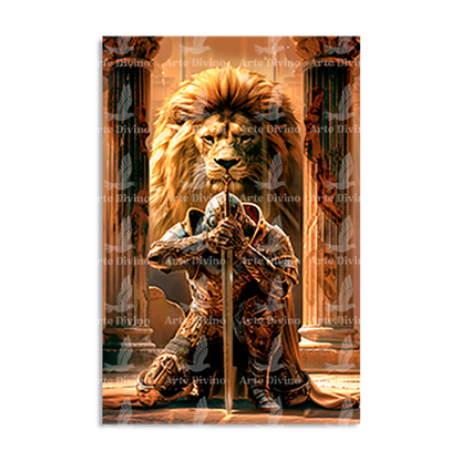 COURAGE (JOSHUA 1:9) DECORATIVE PICTURE