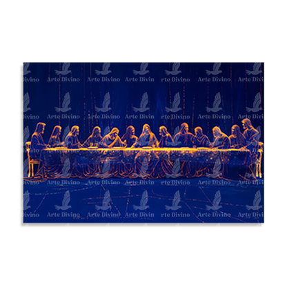 LAST SUPPER IN HEAVEN (LUKE 22:7-22) DECORATIVE PICTURE