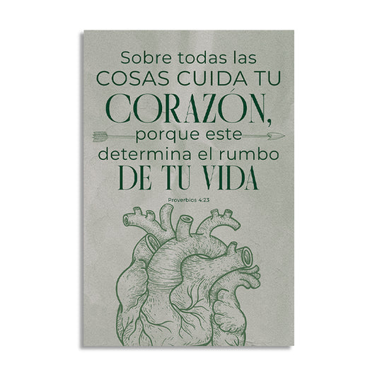 "PROVERBS 4:23" decorative painting