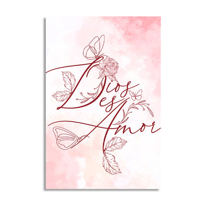 "GOD IS LOVE" decorative painting