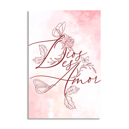 "GOD IS LOVE" decorative painting
