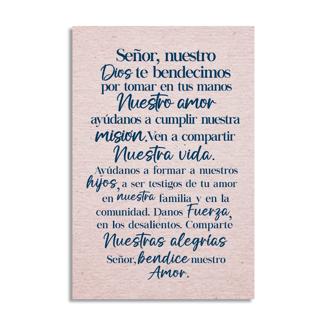 "PRAYER OF THE SPOUSES" decorative painting