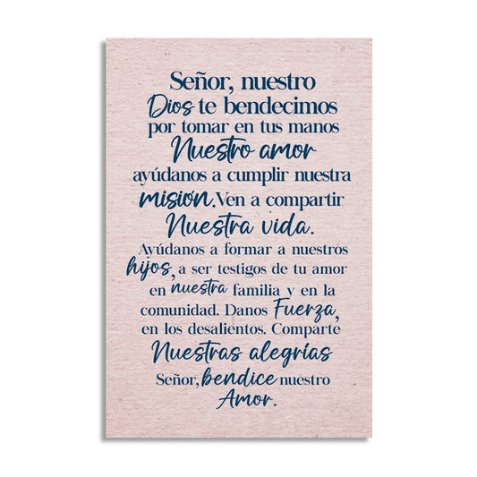 "PRAYER OF THE SPOUSES" decorative painting