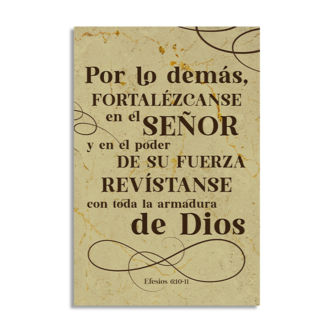"EPHESIANS 6:10-11" decorative painting
