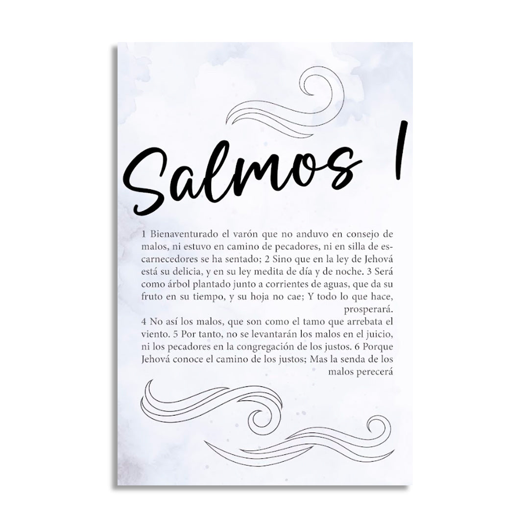 "PSALMS 1" decorative painting