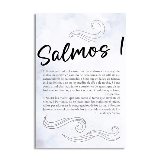 "PSALMS 1" decorative painting