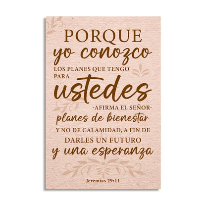 "JEREMIAH 29:11" decorative painting
